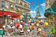 Epoch 1000pc Snoopy In Paris Jigsaw Puzzle 50x75cm 12-610S w/Glue Spatula & Score Ticket-Kiichin - The #1 Place for Japanese Goods in Your Hand!