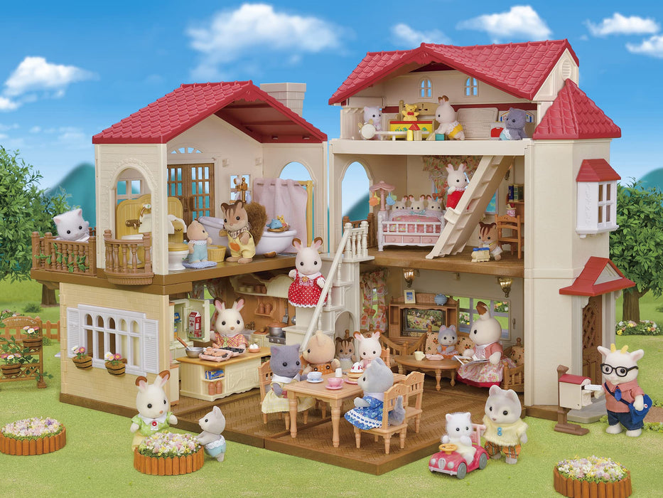 Epoch Sylvanian Families Big Red Roof House Her51-Kiichin - The #1 Place for Japanese Goods in Your Hand!