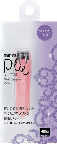 Feather Safety Razor Plié Claw SS for Women - Pink Shatterproof Made in Japan Keeper Included-Kiichin - The #1 Place for Japanese Goods in Your Hand!