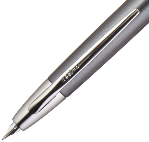 Pilot Decimo Fountain Pen Bold Point Capless Design with Dark Gray Mica Shaft-Kiichin - The #1 Place for Japanese Goods in Your Hand!
