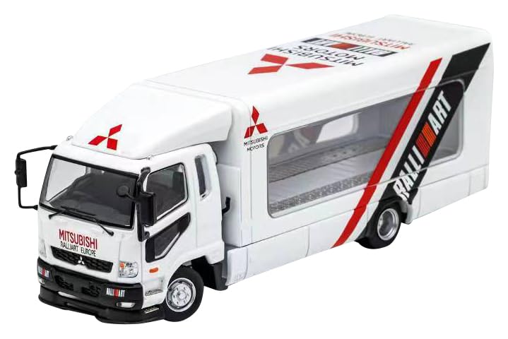 Gaincorp Products 1/64 Mitsubishi Fuso Truck Ralliart Finished Model-Kiichin - The #1 Place for Japanese Goods in Your Hand!
