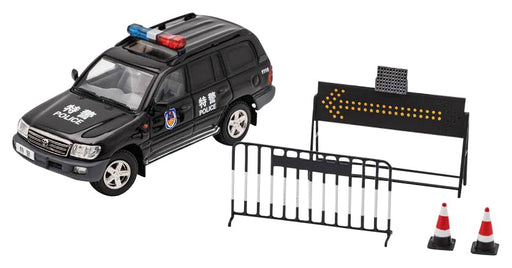 Gaincorp Products 1:64 Toyota Land Cruiser 100 LHD SWAT Black Finish Model-Kiichin - The #1 Place for Japanese Goods in Your Hand!