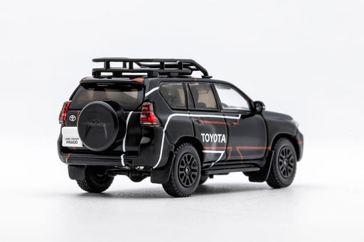Gaincorp Products 1/64 Toyota Land Cruiser Prado 150 Rally RHD Black Model-Kiichin - The #1 Place for Japanese Goods in Your Hand!