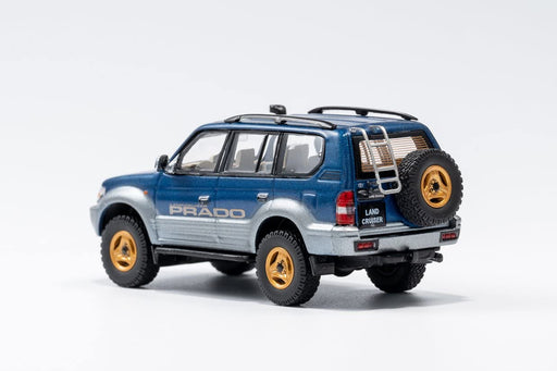 Gaincorp Products Toyota Land Cruiser Prado 1/64 Blue Light Facelift LHD-Kiichin - The #1 Place for Japanese Goods in Your Hand!