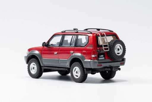 Gaincorp Products 1/64 Toyota Land Cruiser Prado 90 Rhd Red Model Car-Kiichin - The #1 Place for Japanese Goods in Your Hand!