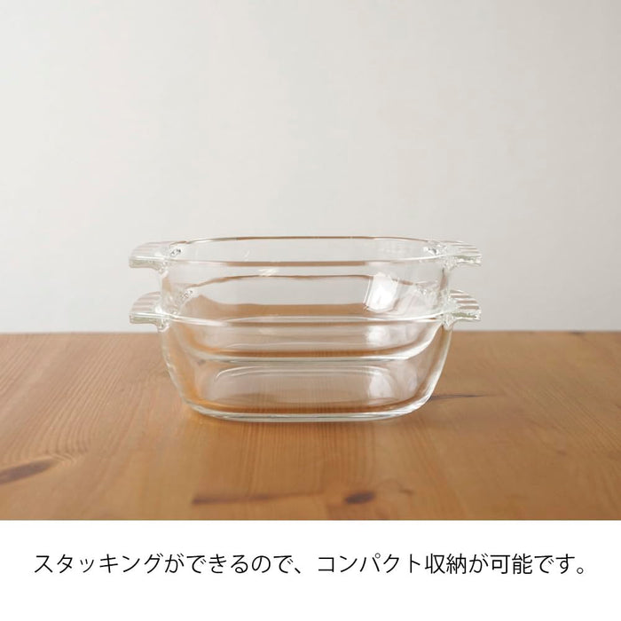 Hario Heat Resistant Glass Toaster Plates Set of 3 Made in Japan HTZ-2808-Kiichin - The #1 Place for Japanese Goods in Your Hand!
