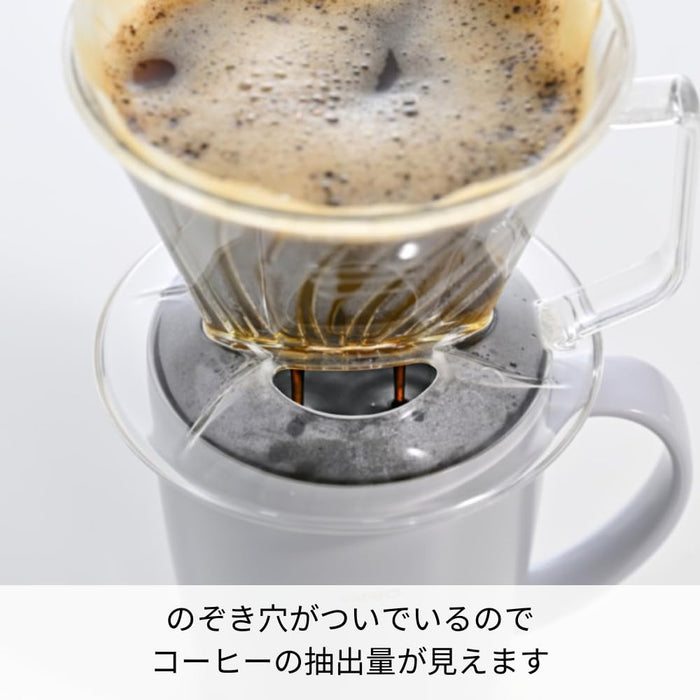 Hario Hario Pegasus Dripper 01 Clear 1-2 Cups Hand Drip Coffee Maker Japan