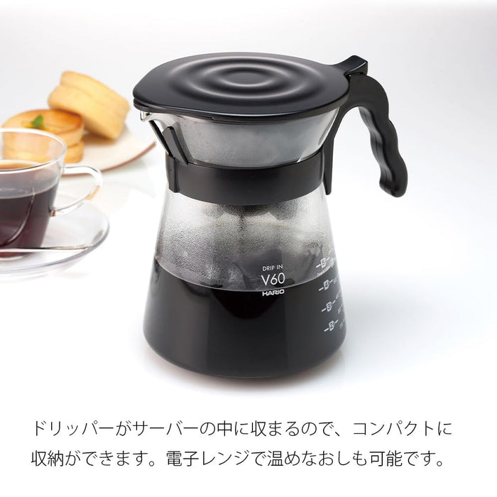 Harry V60 Coffee Dripper Server Hand-Drip Pot for 2 People Vdir-02-B
