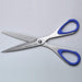 Hasegawa Knives Office Scissors Sword Tip Blue 17.5cm Total 7.5cm Blade Length-Kiichin - The #1 Place for Japanese Goods in Your Hand!