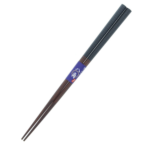 Ishida 23Cm Japanese Wooden Chopsticks Octagonal Line Natural Lacquer Tip-Kiichin - The #1 Place for Japanese Goods in Your Hand!