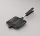 Iwachu Direct Fire Hot Sand Maker Black 37.5x16x4.5 cm 24031-Kiichin - The #1 Place for Japanese Goods in Your Hand!