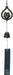 Iwachu Owl Wind Chime Black 9.5x2x11.5 cm Nambu Ironware Design-Kiichin - The #1 Place for Japanese Goods in Your Hand!