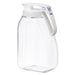 Iwasaki Industries 3.0L Cold Water Bottle Seamless Pitcher Hot Water Safe White Japan-Kiichin - The #1 Place for Japanese Goods in Your Hand!