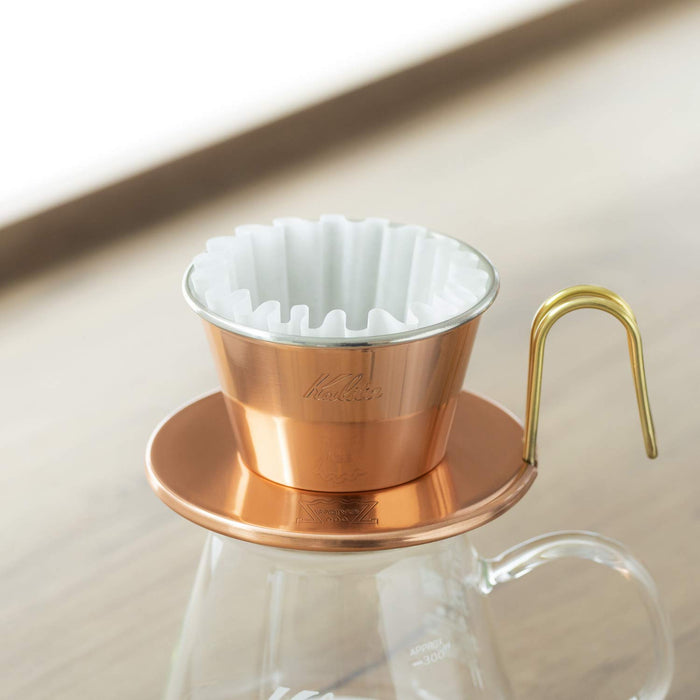 Kalita Coffee Filter Wave Series White Japan For 2-4 People (100 Pieces) Kwf-185 #22212-Kiichin - The #1 Place for Japanese Goods in Your Hand!