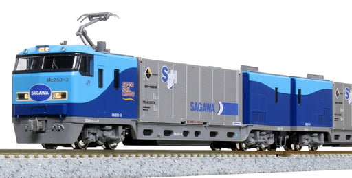 Kato M250 Series N Gauge 4-Car Super Rail Cargo U50A Basic Set - Railway Model Train-Kiichin - The #1 Place for Japanese Goods in Your Hand!