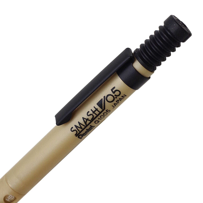 Pentel Smash Mechanical Pencil 0.5mm Kiji Shoji Champagne Gold Limited Edition Q1005-Xks-Kiichin - The #1 Place for Japanese Goods in Your Hand!
