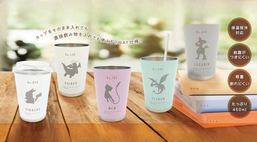 Marimocraft Lucario Pokemon Stainless Steel Tumbler L Size 86x120mm-Kiichin - The #1 Place for Japanese Goods in Your Hand!