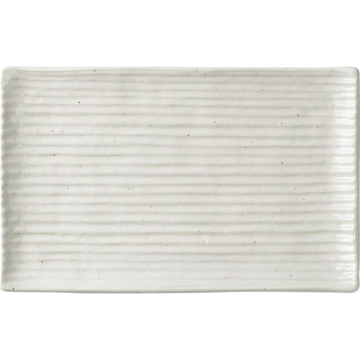 Minoru Pottery Lightweight Shinogi Plate Powdered Finish 009-727682-Kiichin - The #1 Place for Japanese Goods in Your Hand!