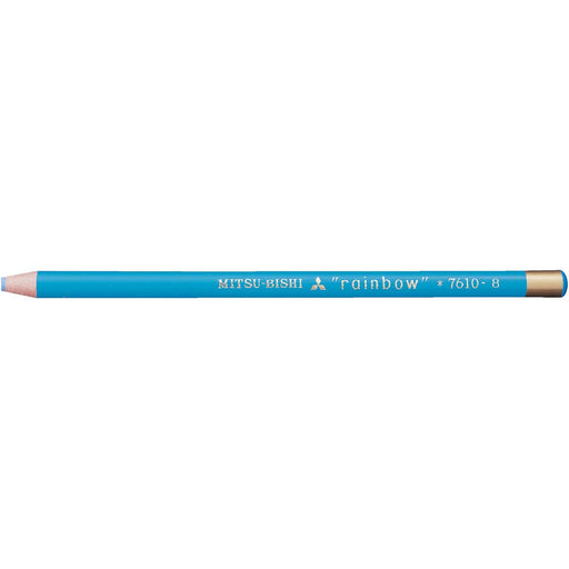 Mitsubishi Pencil No.7610 Light Blue Colored Pencils Aqueous Dermatograph 1 Dozen-Kiichin - The #1 Place for Japanese Goods in Your Hand!