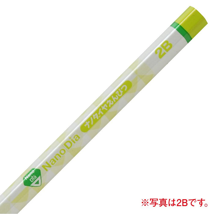 Mitsubishi Pencil Nano Diamond B Green Drawing Pencils Pack of 12-Kiichin - The #1 Place for Japanese Goods in Your Hand!