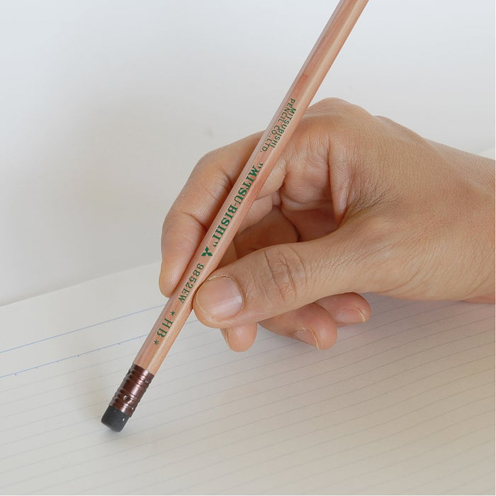 Mitsubishi Pencil HB Recycled 9852Ew Pencils with Eraser Pack of 12-Kiichin - The #1 Place for Japanese Goods in Your Hand!