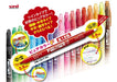 Mitsubishi Pencil Pure Color F Blue Water-Based Pen Pack of 10-Kiichin - The #1 Place for Japanese Goods in Your Hand!