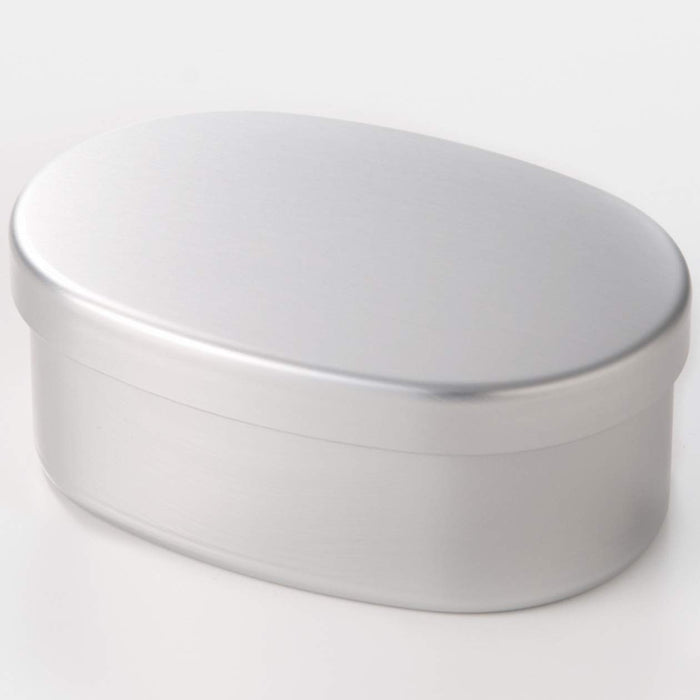 Muji Large Aluminum Lunch Box 450Ml 10.5x15x6Cm Durable Meal Container