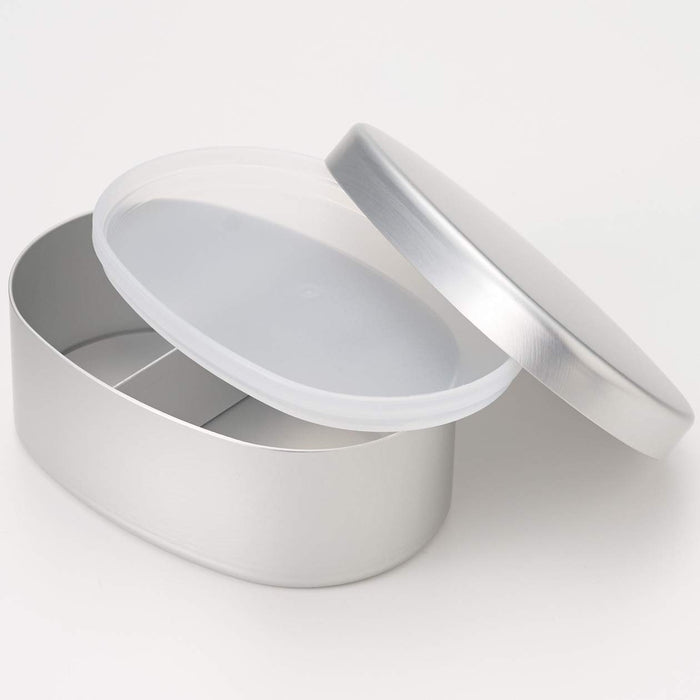 Muji Large Aluminum Lunch Box 450Ml 10.5x15x6Cm Durable Meal Container