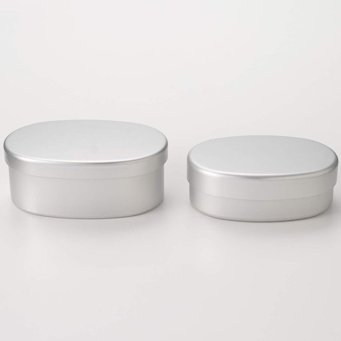 Muji Aluminum Lunch Box Small 280ml 9.5x14x5cm Portable Food Container