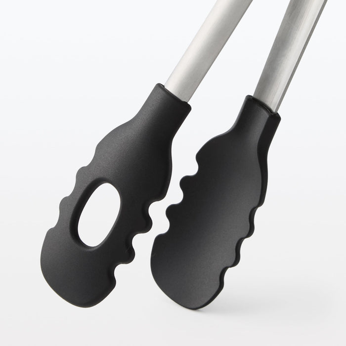 Muji Cooking Tongs Small with Stopper 84376207 Durable Kitchen Tool