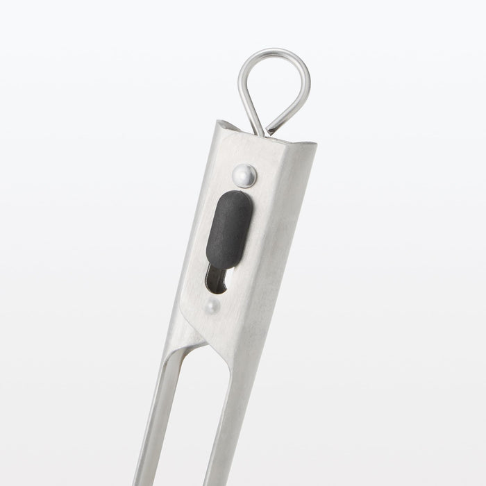 Muji Cooking Tongs Small with Stopper 84376207 Durable Kitchen Tool