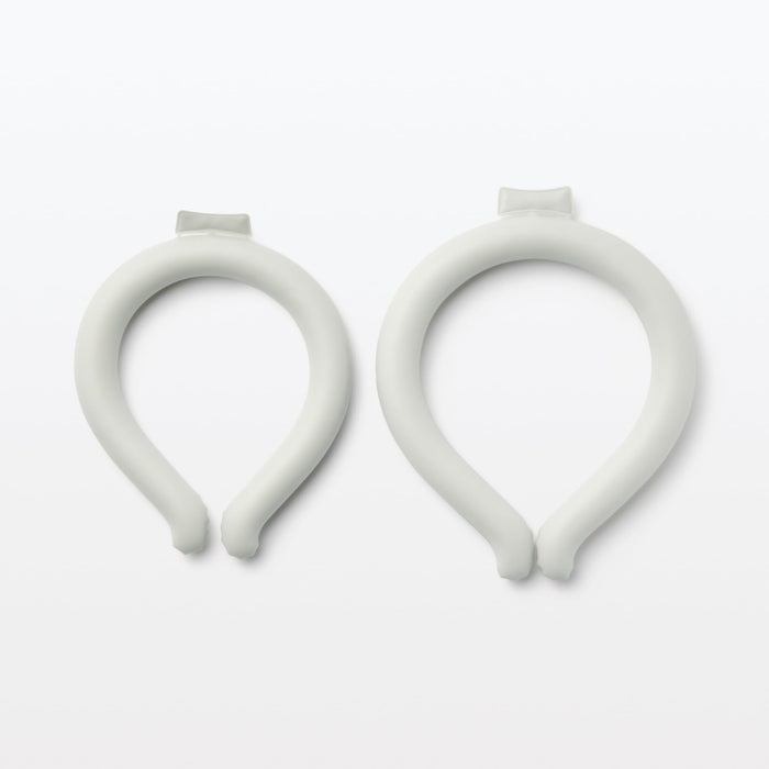 Muji Gray Neck Cooler Medium Size 14x16 cm Inner Circumference 34 cm