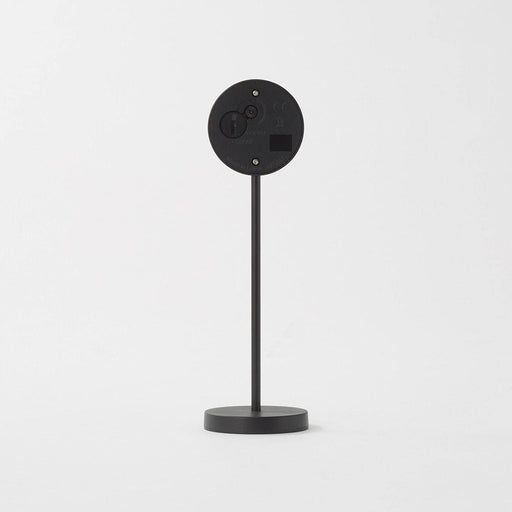 Muji Park Clock Mini Black Mj-Pcmb2 Japan 44275757 55X55X182Mm-Kiichin - The #1 Place for Japanese Goods in Your Hand!