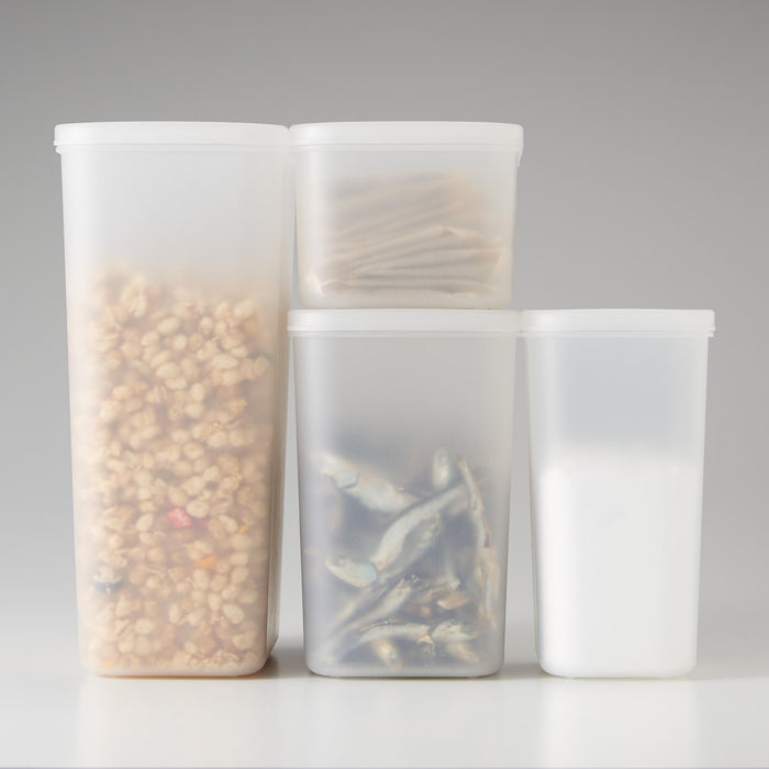Muji Semi-Transparent 2.2L Powder Storage Container Mdb70A8A