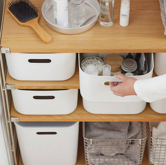 Muji Soft Polyethylene Case Deep 25.5x36x32cm Durable Storage Solution