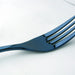 Nagao Iki Dinner Fork Indigo Blue 19cm 18-8 Stainless Steel Japan Made-Kiichin - The #1 Place for Japanese Goods in Your Hand!
