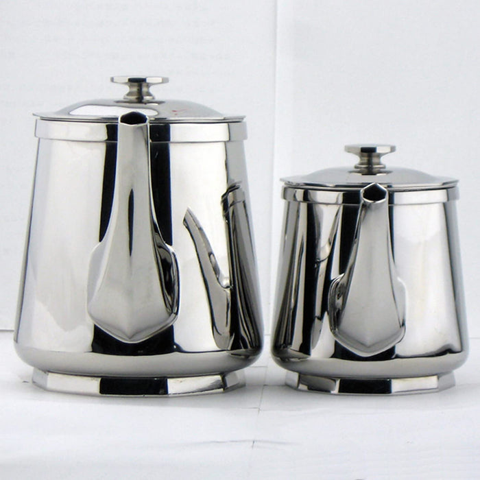 Nagao Kogei 680Ml Stainless Steel Teapot Mirror Finish Japanese Craftsmanship-Kiichin - The #1 Place for Japanese Goods in Your Hand!