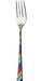 Nagao Niji Multi-Color Dinner Fork 18-8 Stainless Steel 18.5cm Japan-Kiichin - The #1 Place for Japanese Goods in Your Hand!