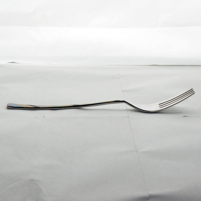 Nagao Niji Multi-Color Dinner Fork 18-8 Stainless Steel 18.5cm Japan-Kiichin - The #1 Place for Japanese Goods in Your Hand!