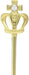 Nagao Royal Crown Muddler Gold 6-Piece Set Japanese Craftsmanship-Kiichin - The #1 Place for Japanese Goods in Your Hand!