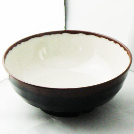 Nagao Extra Large 1900Ml Unbreakable Ramen Bowl Dishwasher Safe White-Kiichin - The #1 Place for Japanese Goods in Your Hand!
