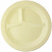 Nagao Unbreakable Ivory Lunch Plate 21.7x2.6cm Dishwasher Microwave Safe-Kiichin - The #1 Place for Japanese Goods in Your Hand!