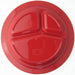 Nagao Red Unbreakable Lunch Plate 21.7x2.6cm Microwave and Dishwasher Safe-Kiichin - The #1 Place for Japanese Goods in Your Hand!