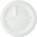 Nagao Unbreakable White Lunch Plate 21.7cm Dishwasher Microwave Safe Japan-Kiichin - The #1 Place for Japanese Goods in Your Hand!