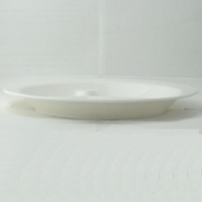 Nagao Unbreakable White Lunch Plate 21.7cm Dishwasher Microwave Safe Japan-Kiichin - The #1 Place for Japanese Goods in Your Hand!