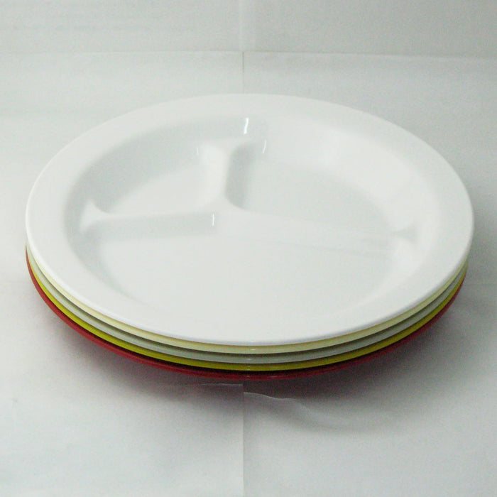 Nagao Unbreakable White Lunch Plate 21.7cm Dishwasher Microwave Safe Japan-Kiichin - The #1 Place for Japanese Goods in Your Hand!
