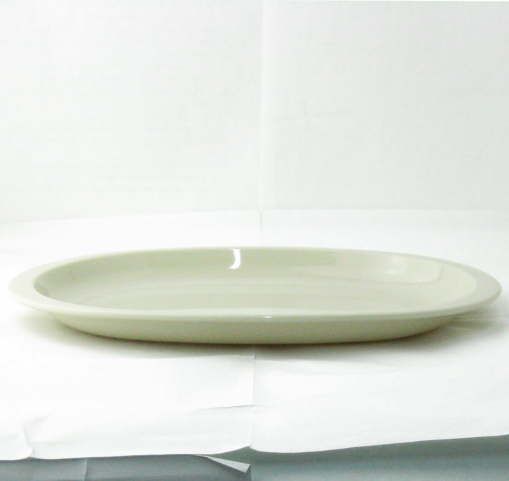 Nagao Unbreakable Oval Plate 26x17cm Gray Dishwasher/Microwave Safe Japan-Kiichin - The #1 Place for Japanese Goods in Your Hand!