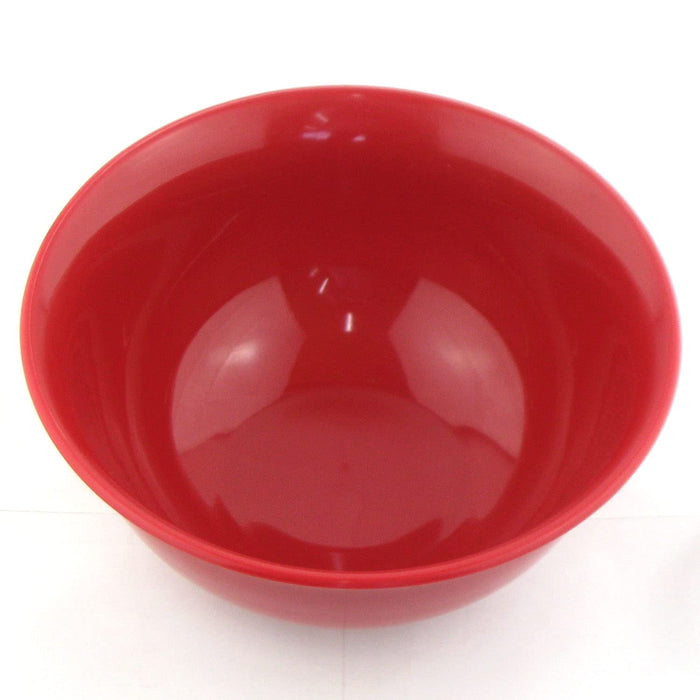 Nagao Unbreakable 15.7Cm 700Ml Red Rice Bowl Dishwasher Microwave Safe-Kiichin - The #1 Place for Japanese Goods in Your Hand!