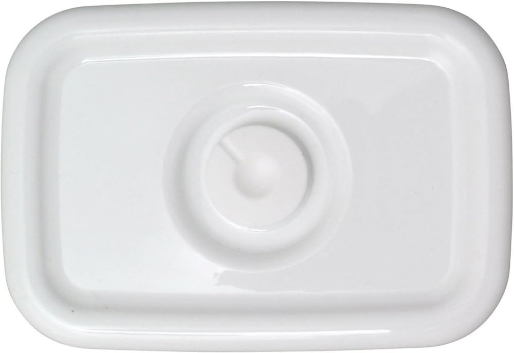 Noda Horo White Enamel Airtight Lid for Square Container Deep Size S Japan