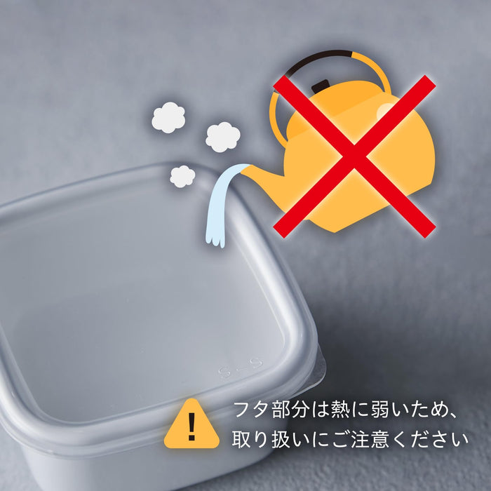 Noda Horo Sealable Lid for M/L Enamel Storage Container White Made in Japan